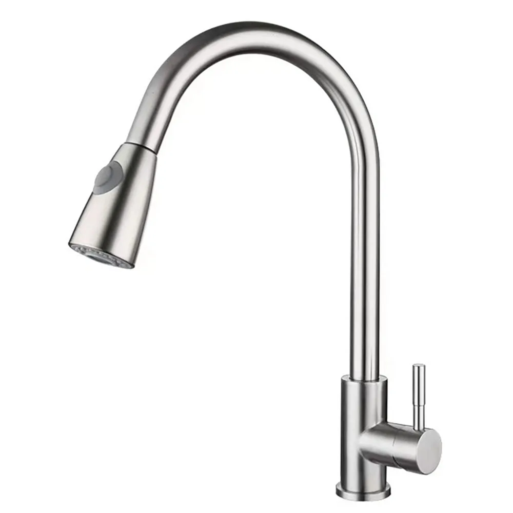 Home Kitchen Faucet Bounce Hot And Cold Water Switch Single Handle Stainless Steel Faucet Easy To Rotate Sink Faucet Accessories
Home Kitchen Faucet Bounce Hot And Cold Water Switch Single Handle Stainless Steel Faucet Easy To Rotate Sink Faucet Accessories