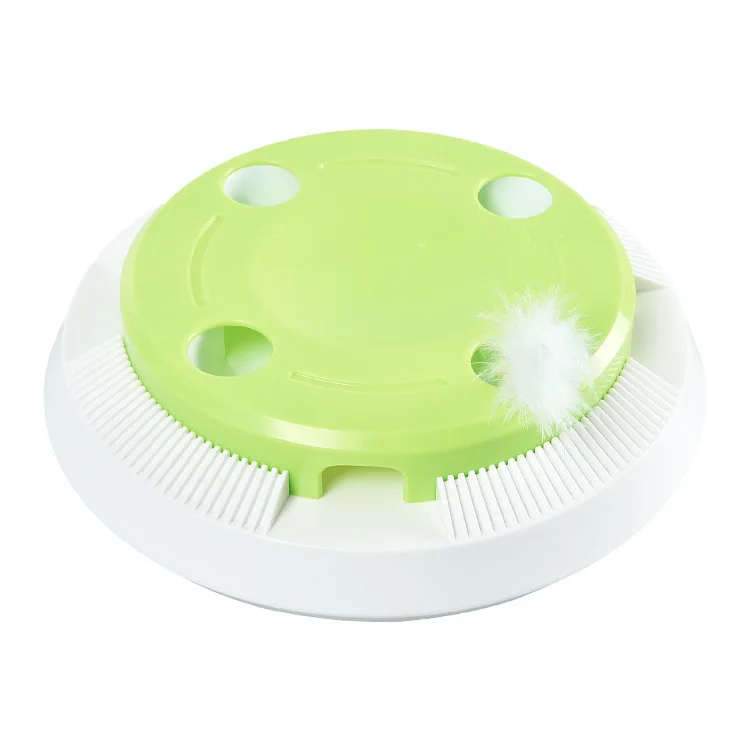 Smart Interactive Cat Toy with Feather Rotating Feather Electric Play with Cat Disk Open the Intelligent Pet Toy Fun Plate
Smart Interactive Cat Toy with Feather Rotating Feather Electric Play with Cat Disk Open the Intelligent Pet Toy Fun Plate