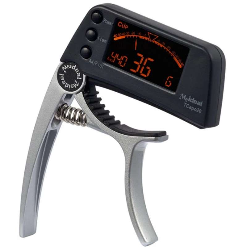 Meideal TCapo20 Acoustic Guitar Capo Quick Change Key Guitar Capo Tuner for Electric Guitar Parts Bass Ukulele Chromatic Alloy
Meideal TCapo20 Acoustic Guitar Capo Quick Change Key Guitar Capo Tuner for Electric Guitar Parts Bass Ukulele Chromatic Alloy