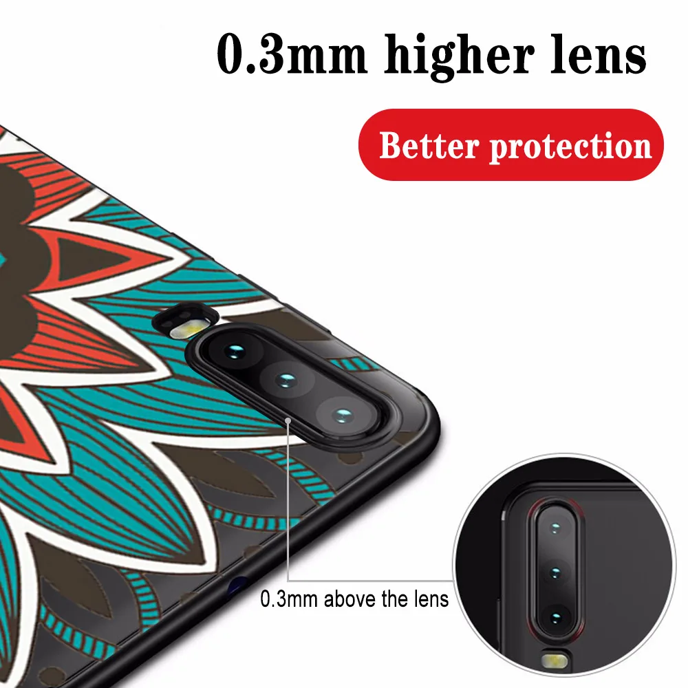 Case for Huawei P40 P30 P20 Pro Lite Mate 30 40 20 Lite Pro Honor 30 20 10 9X Pro Lite P Smart 2020 TPU Cover Capa Funda Mandala
Case for Huawei P40 P30 P20 Pro Lite Mate 30 40 20 Lite Pro Honor 30 20 10 9X Pro Lite P Smart 2020 TPU Cover Capa Funda Mandala