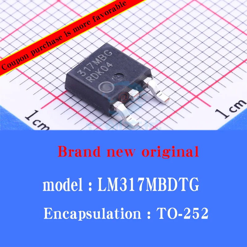 20 шт./партия, новый оригинальный контроллер температуры 317MBG LM317MBDTG, микросхема IC, патч TO-252
20 шт./партия, новый оригинальный контроллер температуры 317MBG LM317MBDTG, микросхема IC, патч TO-252