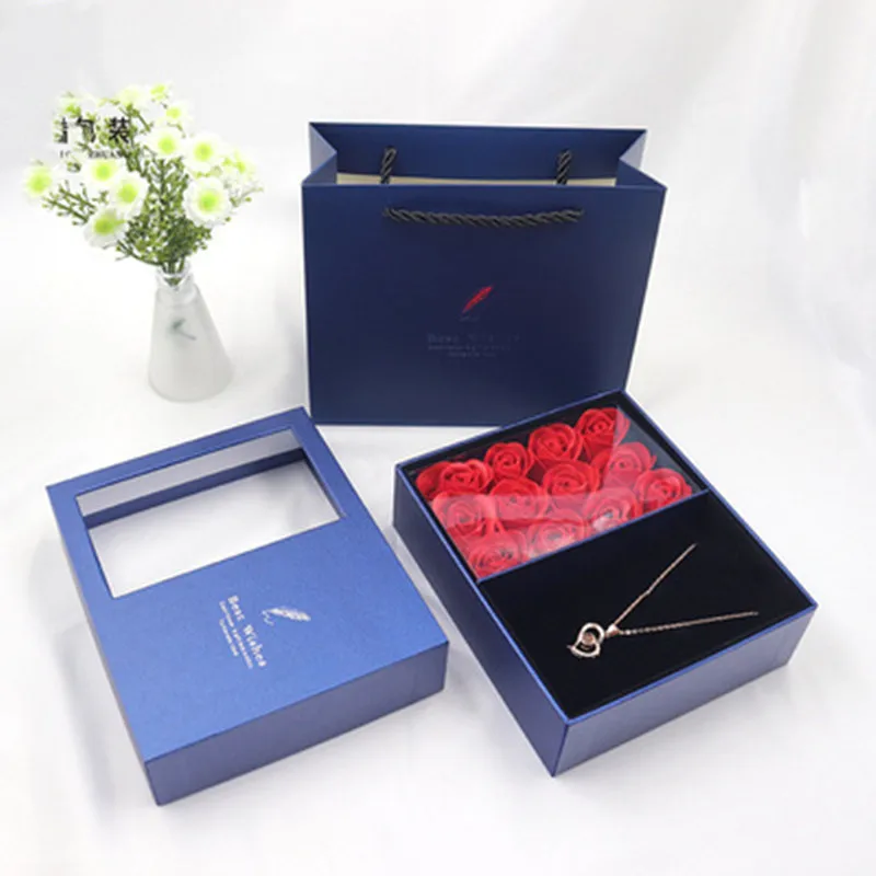 Gift Box Jewelry Box Rose Flower Artificial Flower Fake Floewer Girl Birthday Mariage Valentines Day Christmas Mothers Day Gifts
Gift Box Jewelry Box Rose Flower Artificial Flower Fake Floewer Girl Birthday Mariage Valentines Day Christmas Mothers Day Gifts