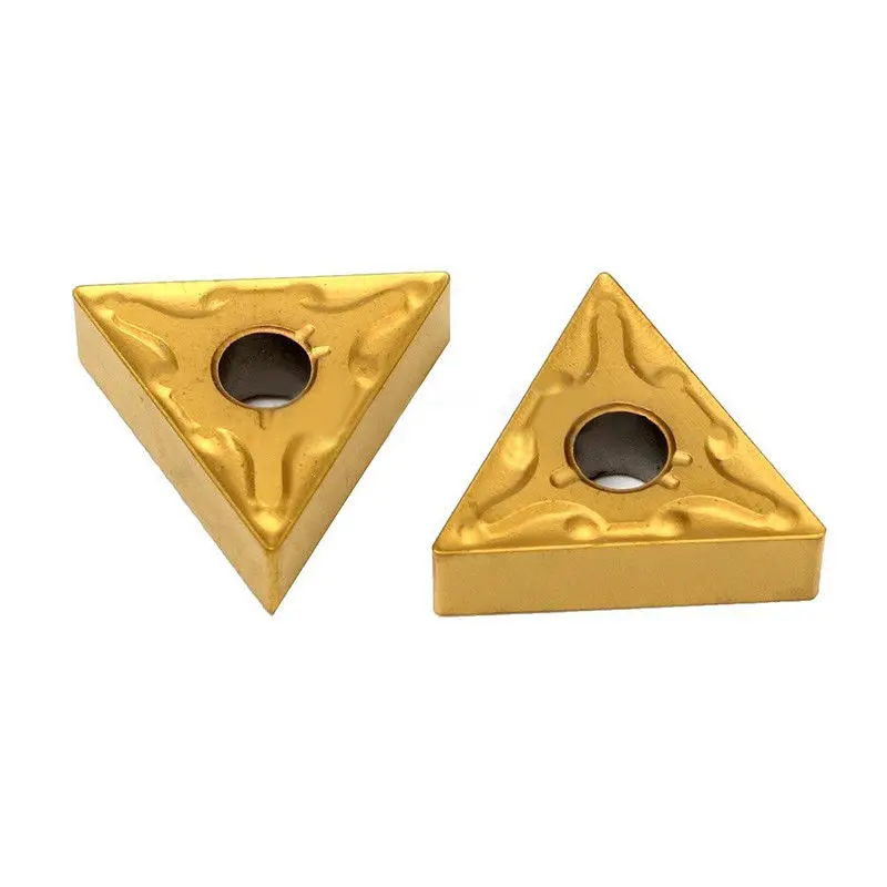 10pcs/Box Golden Lathe Carbide Triangular Tips Inserts Cutting Tools TNMG 160404 Stable And Durable
10pcs/Box Golden Lathe Carbide Triangular Tips Inserts Cutting Tools TNMG 160404 Stable And Durable