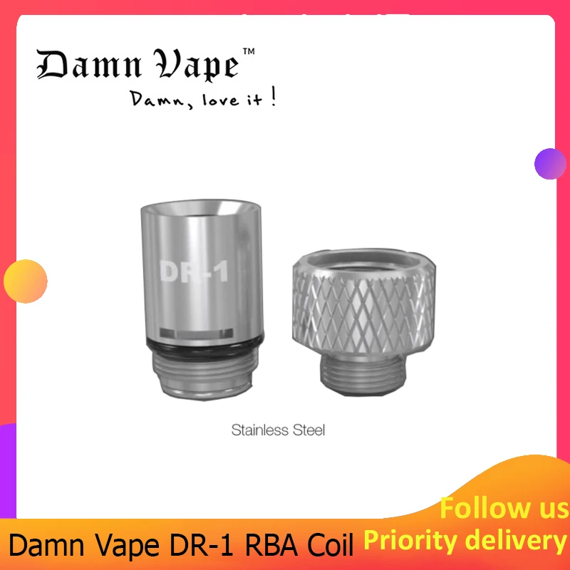 Блин Vape катушка для электронной сигареты 1 шт./упак. DR-1 копия RDA катушки замены
