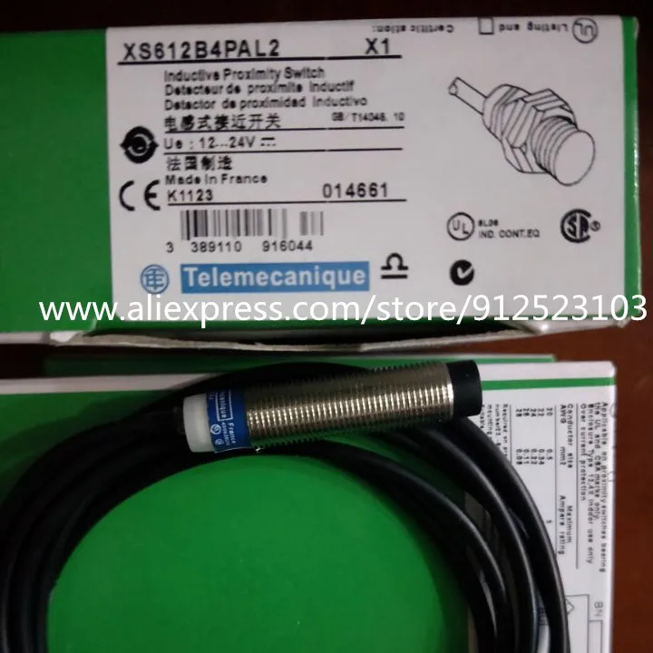 Датчик приближения XS612B1PAL2 XS612B1NAL2 M12 Schneider, новый высококачественный
Датчик приближения XS612B1PAL2 XS612B1NAL2 M12 Schneider, новый высококачественный