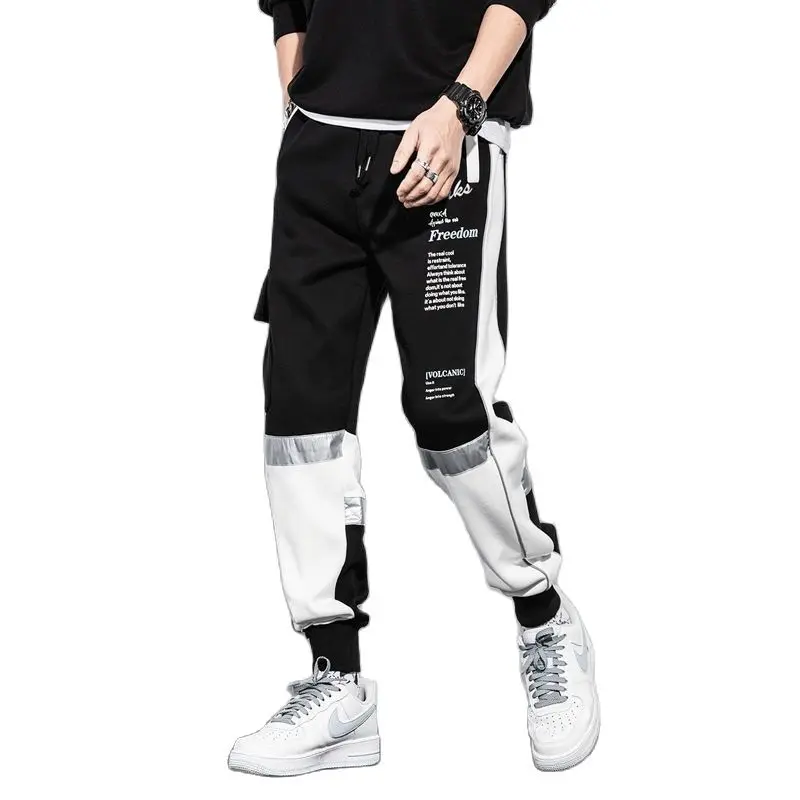 Spring Fashion Hip Hop Loose Tooling Basketball Harlan Casual Legged Capris Trousers For Female Men's Joggers Sweatpants Gym Set
Spring Fashion Hip Hop Loose Tooling Basketball Harlan Casual Legged Capris Trousers For Female Men's Joggers Sweatpants Gym Set