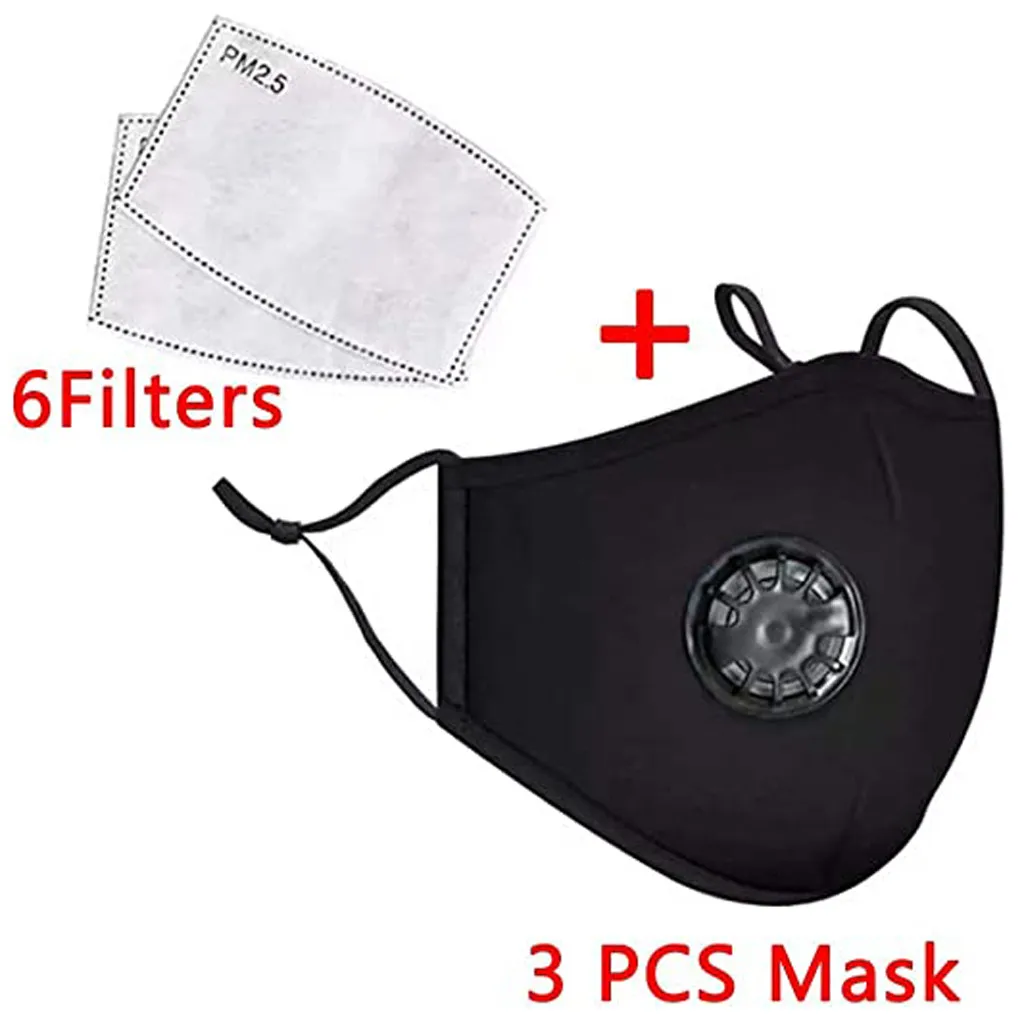 Unisex Black Cotton Mouth Mask with Filters Reusable Mask Dustproof Washable Face Mask Anime Masks For Cycling Camp Mascarillas
Unisex Black Cotton Mouth Mask with Filters Reusable Mask Dustproof Washable Face Mask Anime Masks For Cycling Camp Mascarillas
