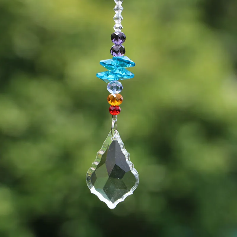 1PCS Clear Crystal Suncatcher Chandelier Prisms Pendant Hanging Drops Pendants Home Garden Decoration
1PCS Clear Crystal Suncatcher Chandelier Prisms Pendant Hanging Drops Pendants Home Garden Decoration