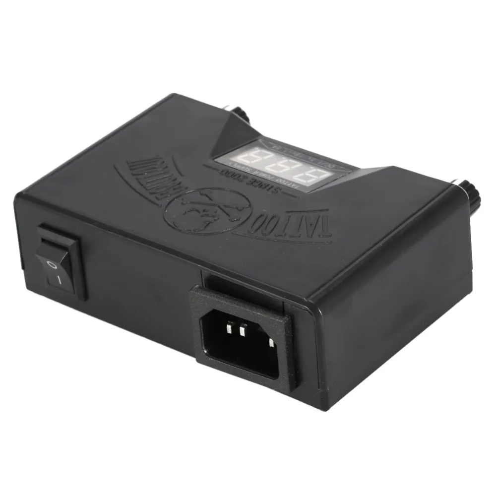 Professional Tattoo Power Supply Digital LCD Makeup Dual Shader Liner Power Tattoo Supplies Tattoo Permanent Tattoo Makeup Tool
Professional Tattoo Power Supply Digital LCD Makeup Dual Shader Liner Power Tattoo Supplies Tattoo Permanent Tattoo Makeup Tool