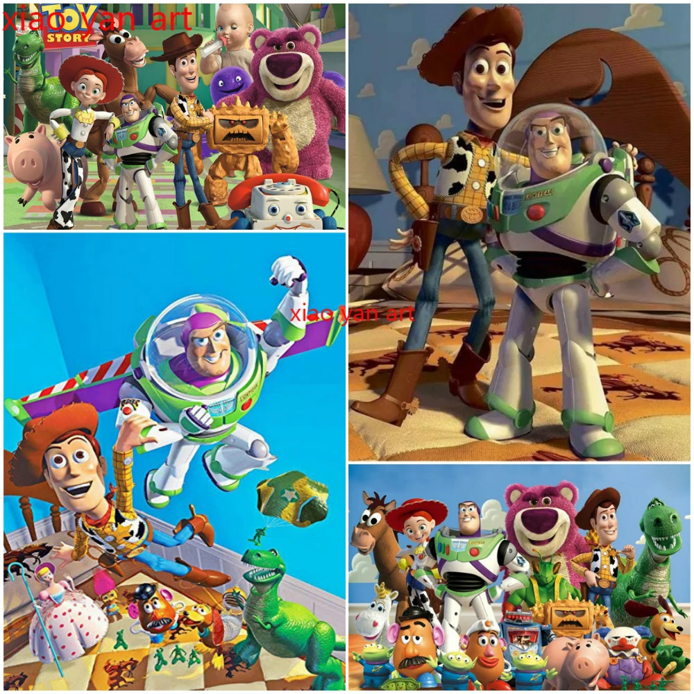 Алмазная вышивка «История игрушек»
Алмазная вышивка «История игрушек»