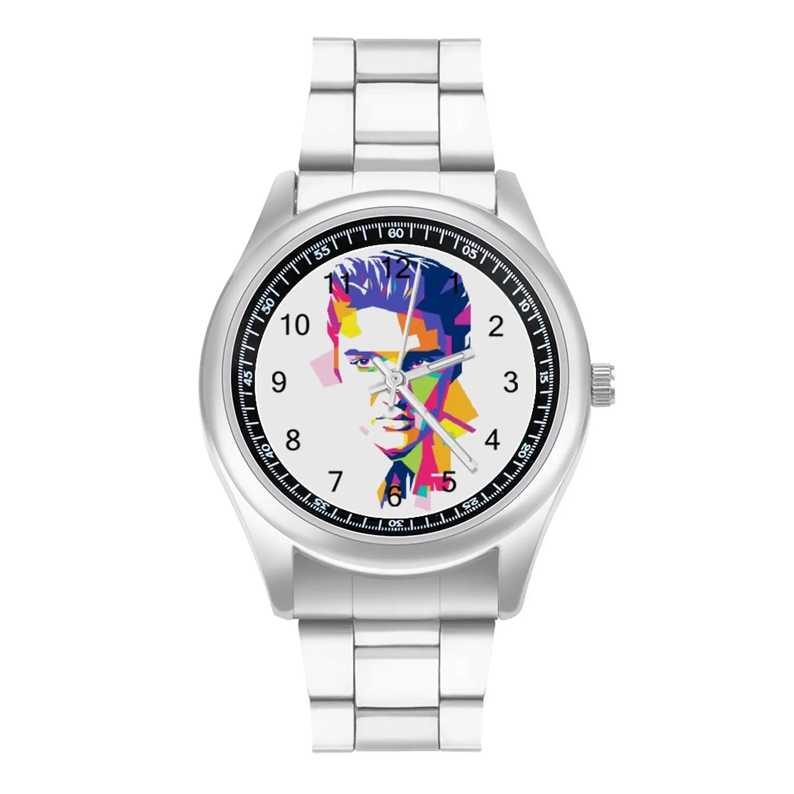 Elvis Presley Quartz Watch Classy Ladies Wrist Watch Design Steel Outdoor Photo Wristwatch
Elvis Presley Quartz Watch Classy Ladies Wrist Watch Design Steel Outdoor Photo Wristwatch