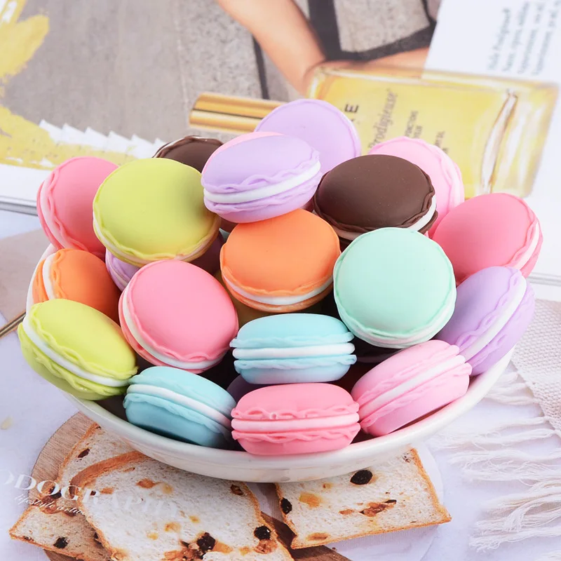 10PCS Simulation Miniature Macaron Flat back Resin Cabochon Kawaii Food Play Fit Phone Decoration DIY Scrapbooking Craft 25x13mm
10PCS Simulation Miniature Macaron Flat back Resin Cabochon Kawaii Food Play Fit Phone Decoration DIY Scrapbooking Craft 25x13mm