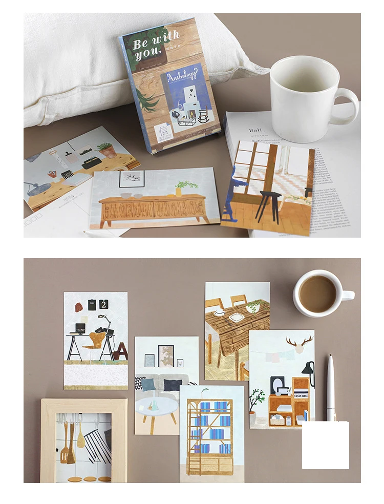 30pcs Oil Painting Daily Life Style Card As Party Invitation DIY Decoration Gift Card Message Card Postcard
30pcs Oil Painting Daily Life Style Card As Party Invitation DIY Decoration Gift Card Message Card Postcard