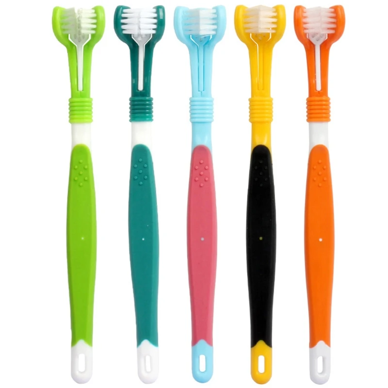 Multiangle Dog Daily Toothbrush Dog Teeth Cleaning Puppy Toothbrush Multiangle Behavior Training&Correction
Multiangle Dog Daily Toothbrush Dog Teeth Cleaning Puppy Toothbrush Multiangle Behavior Training&Correction