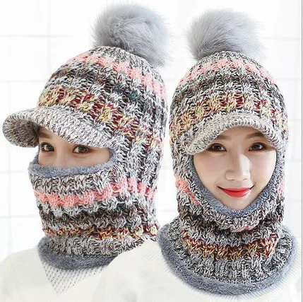 Korean Version of Women's Winter Travel Warm Hat. Knitted Wool Hat. Clip on Hat. A Thick Woolen Hat. Plush
Korean Version of Women's Winter Travel Warm Hat. Knitted Wool Hat. Clip on Hat. A Thick Woolen Hat. Plush