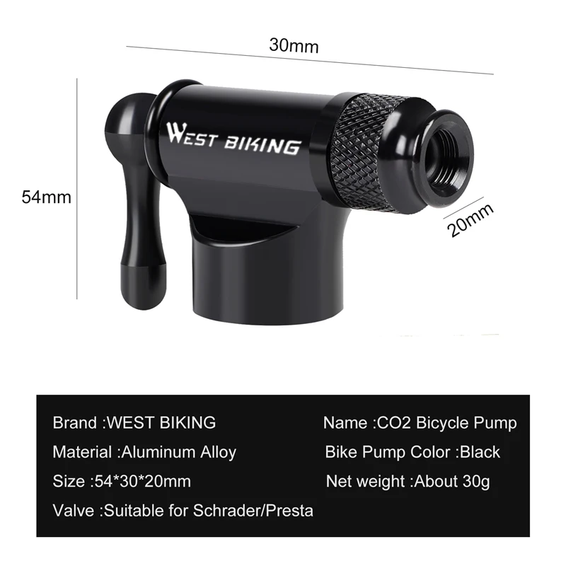 Nozzle CO2 Inflatable Mini Portable Bicycle Pump Carbon Dioxide Bicycle Pump Tube Mountain Bike Road Bike Riding Equipment
Nozzle CO2 Inflatable Mini Portable Bicycle Pump Carbon Dioxide Bicycle Pump Tube Mountain Bike Road Bike Riding Equipment