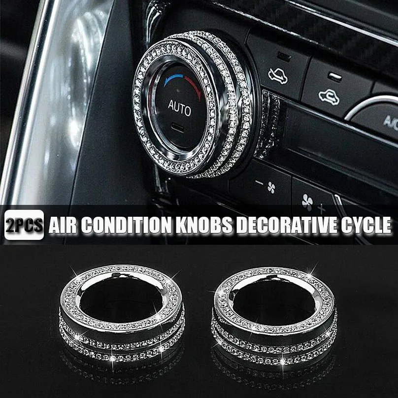 For Mazda Axela CX-4 CX-5 ATENZA Accessories Car Air Conditioning Rotary Knob Cover AUTO DUAL Switch Decoration Ring Car-styling
For Mazda Axela CX-4 CX-5 ATENZA Accessories Car Air Conditioning Rotary Knob Cover AUTO DUAL Switch Decoration Ring Car-styling