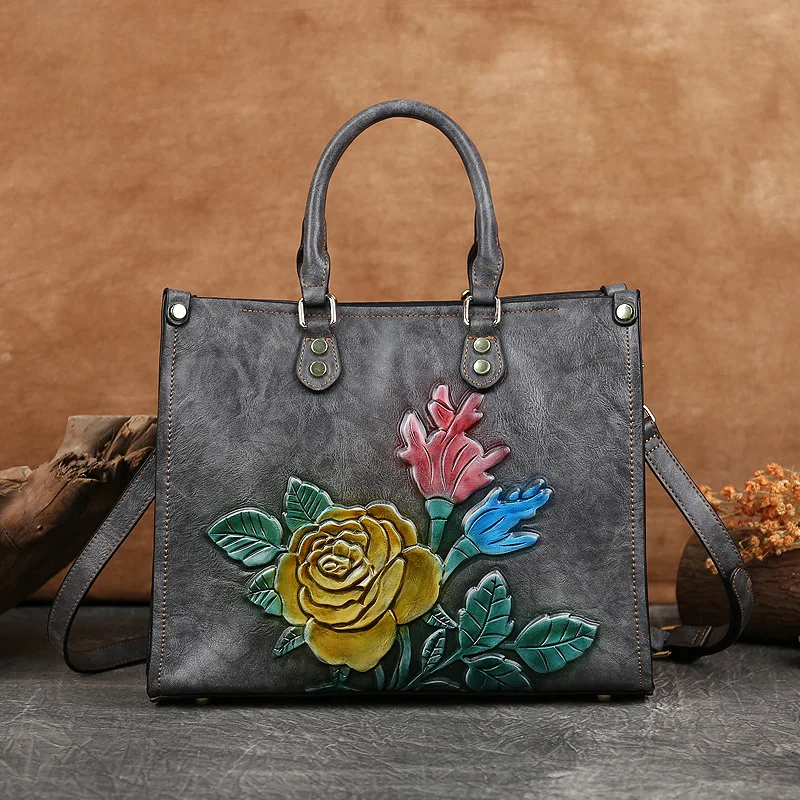 National Wind Restoring Ancient Ways Embossing Large-Capacity Cowhide Leisure Women's Bags Leisure Personality Chic Shoulder Bag
National Wind Restoring Ancient Ways Embossing Large-Capacity Cowhide Leisure Women's Bags Leisure Personality Chic Shoulder Bag