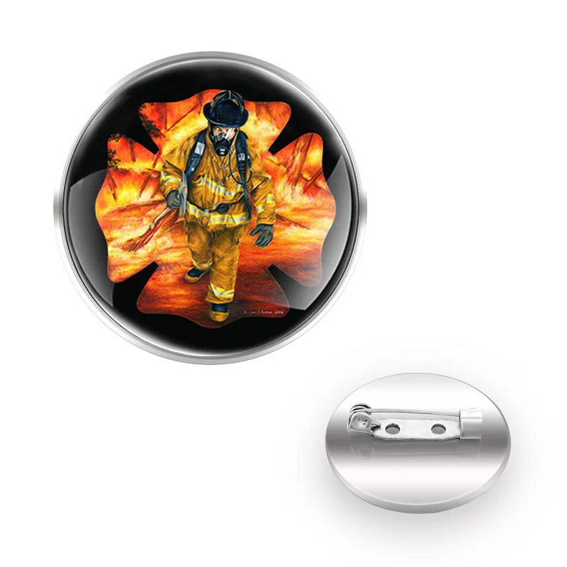 2021 Firemen Theme Glass Round Convex Top Brooch For Bag Clothes Decoration Pins Jewelry Gifts
2021 Firemen Theme Glass Round Convex Top Brooch For Bag Clothes Decoration Pins Jewelry Gifts