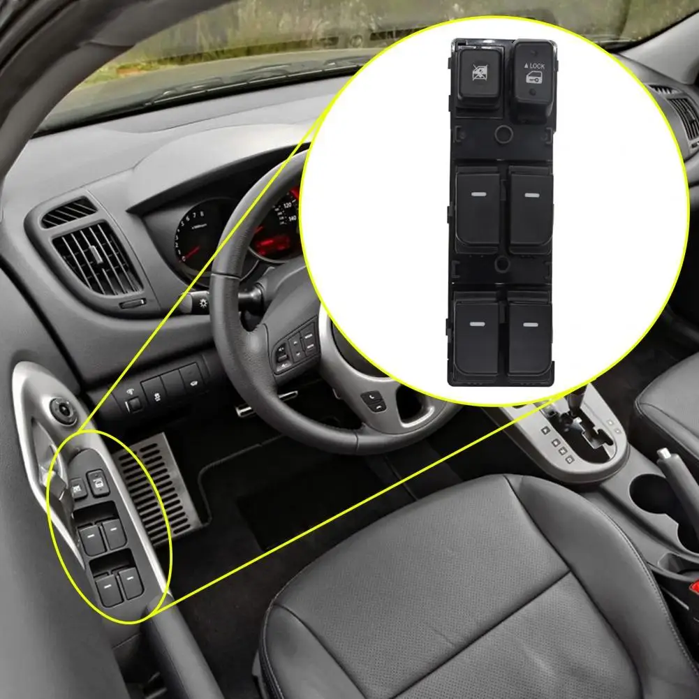 Window Switch Front Left Side ABS Black Car Window Control Switch 93570-1M100 for Forte 10-13
Window Switch Front Left Side ABS Black Car Window Control Switch 93570-1M100 for Forte 10-13