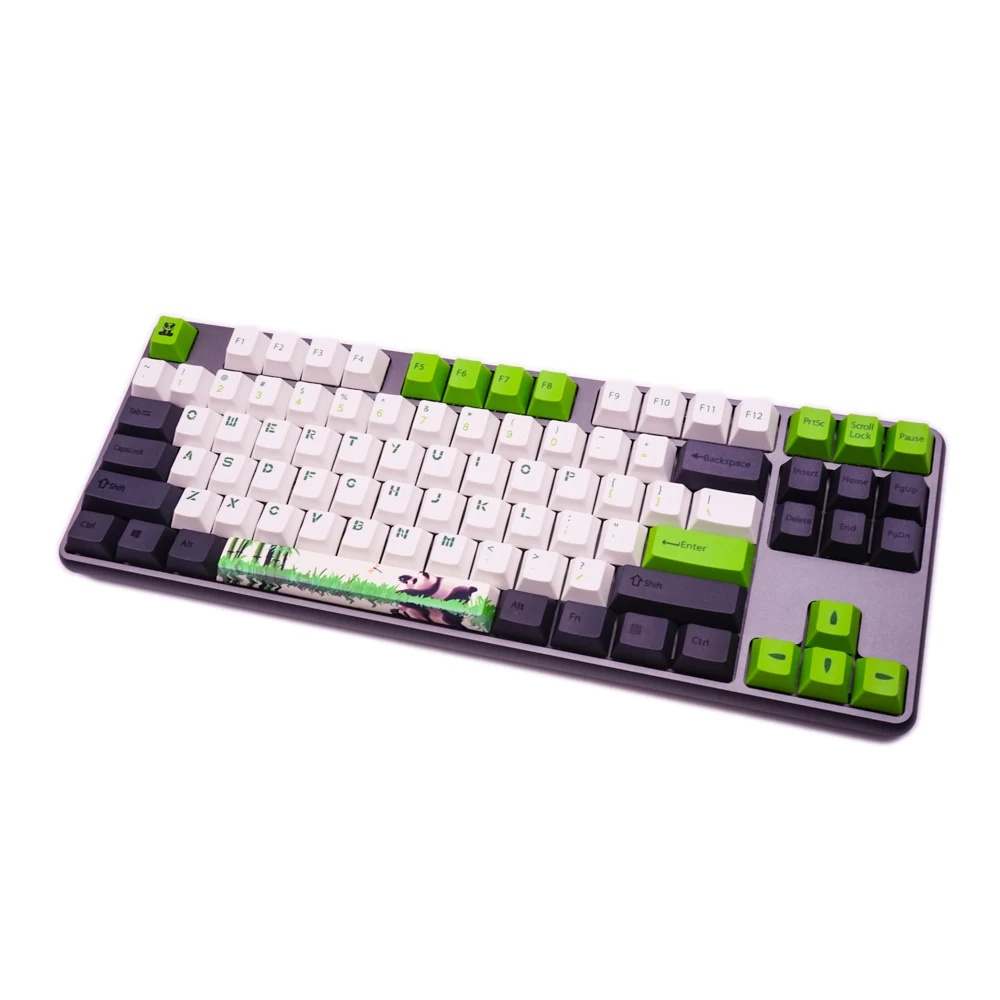 130 Keys PANDA Cherry Profile Keycap Dye-Sublimation Thick PBT Keycaps FOR MX Switch Mechanical Keyboard
130 Keys PANDA Cherry Profile Keycap Dye-Sublimation Thick PBT Keycaps FOR MX Switch Mechanical Keyboard