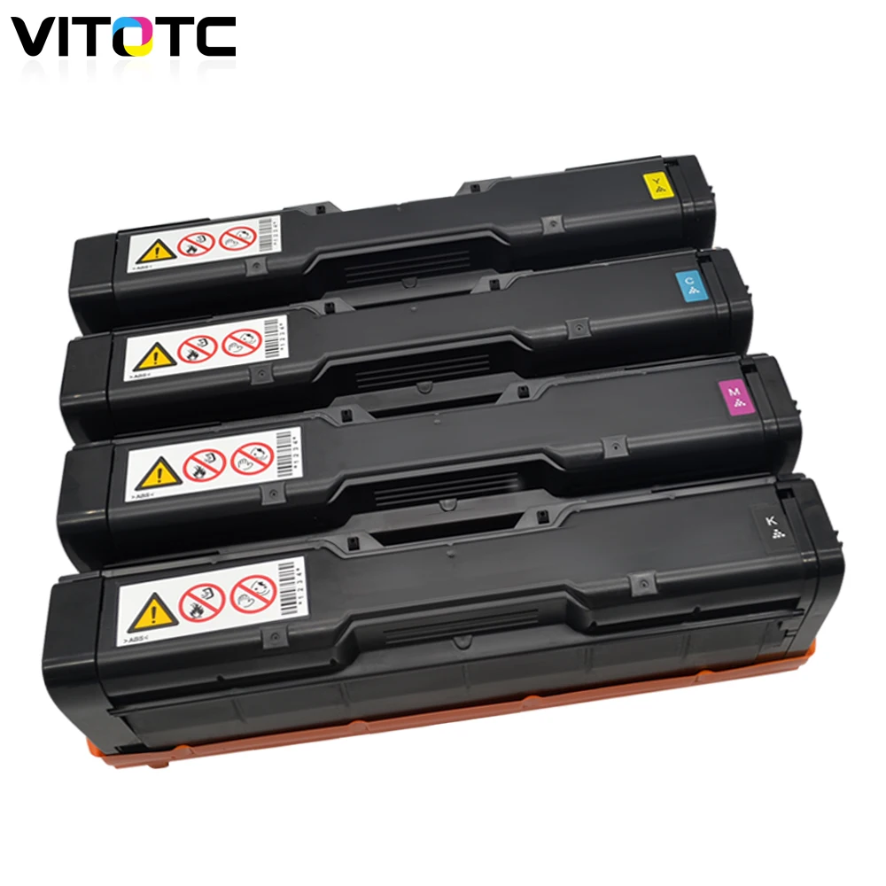 

4Pcs 1Set Toner Cartridge Compatible For Ricoh Aficio SPC340DN SP C340dn 340 Color Laser Printer