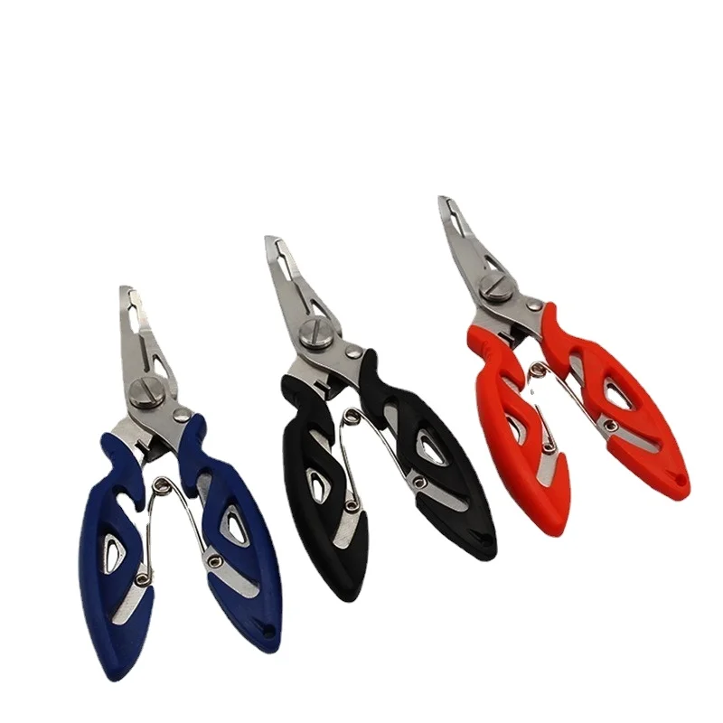 Fishing Plier Scissor Braid Line Lure Cutter Hook Remover etc. Fishing Tackle Tool Cutting Fish Use Tongs Multifunction Scissors 
Fishing Plier Scissor Braid Line Lure Cutter Hook Remover etc. Fishing Tackle Tool Cutting Fish Use Tongs Multifunction Scissors