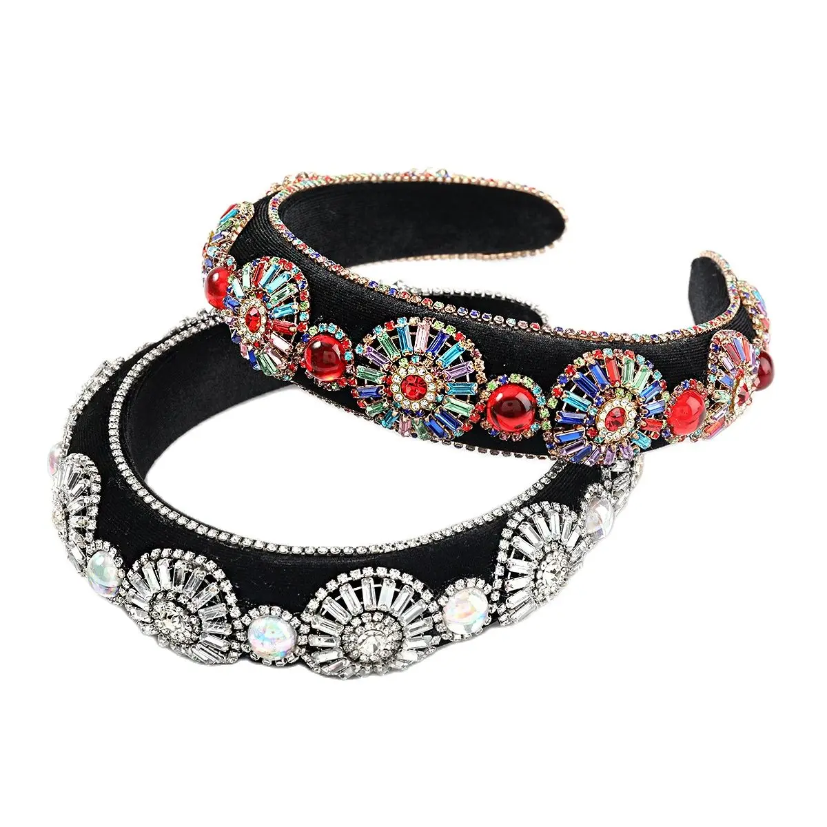 Baroque Crystal Hair Bands Girls Women Padded Rhinestone Headband Hair Hoop Christmas Birthday Gift Fashion Hair Accessories
Baroque Crystal Hair Bands Girls Women Padded Rhinestone Headband Hair Hoop Christmas Birthday Gift Fashion Hair Accessories
