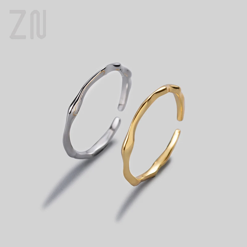 ZN Elegant Temperament Ladies Ring Fashion Simple Jewelry Accessories Gifts Minimalist Irregular Slub Geometry Rings for Women
ZN Elegant Temperament Ladies Ring Fashion Simple Jewelry Accessories Gifts Minimalist Irregular Slub Geometry Rings for Women