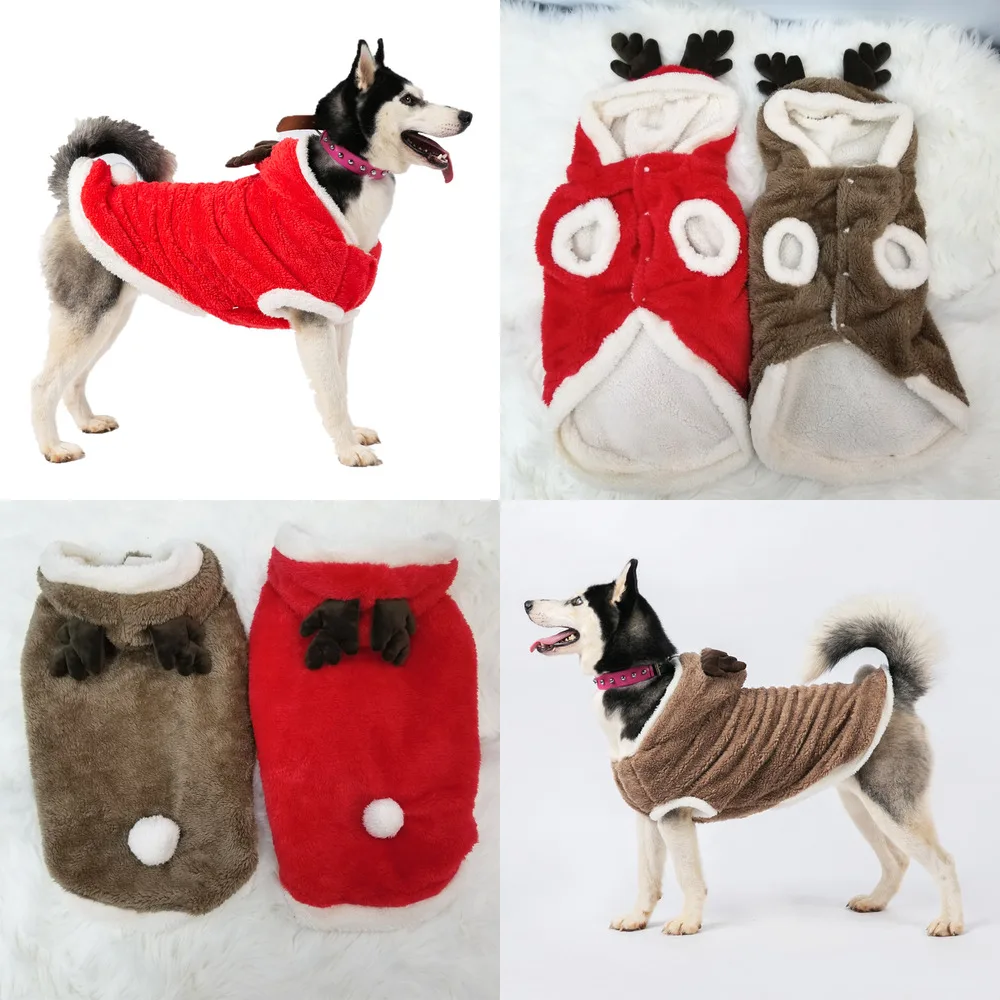 Winter Dog Coat Jacket Christmas Dog Clothes Corgi Samoyed Husky Labrador Golden Retriever Clothing Xmas Pet Outfit Dropshipping
Winter Dog Coat Jacket Christmas Dog Clothes Corgi Samoyed Husky Labrador Golden Retriever Clothing Xmas Pet Outfit Dropshipping