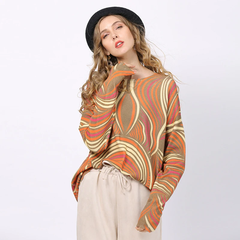 Elegant Ladies T-shirt Top Printed Abstract Lines Fashion Street Loose Long Sleeve Tee Long Women's New Clothes
Elegant Ladies T-shirt Top Printed Abstract Lines Fashion Street Loose Long Sleeve Tee Long Women's New Clothes