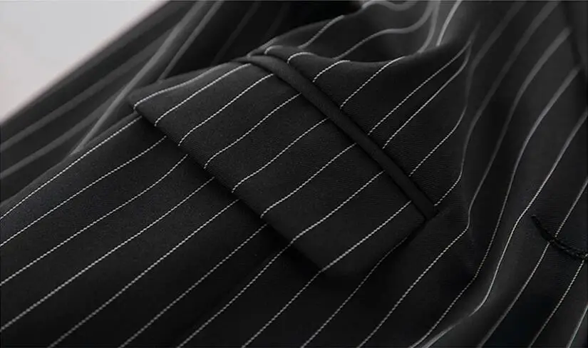 Blazers Slim Spring Autumn Striped Coat Woman Jacket Black White Large Size 5XL 6XL Blazer Women Suit New 2021 Suits Women
Blazers Slim Spring Autumn Striped Coat Woman Jacket Black White Large Size 5XL 6XL Blazer Women Suit New 2021 Suits Women