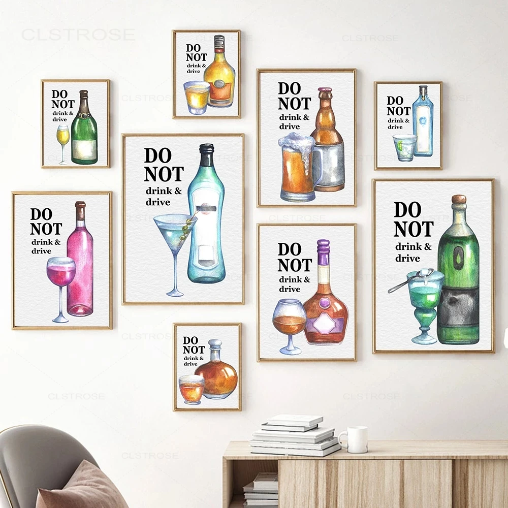 Modern Cocktail Slogan Canvas Poster Do Not Drink And Drive Print Wall Art For Kitchen Bar Club Fashion Picture Home Decor Mural
Modern Cocktail Slogan Canvas Poster Do Not Drink And Drive Print Wall Art For Kitchen Bar Club Fashion Picture Home Decor Mural