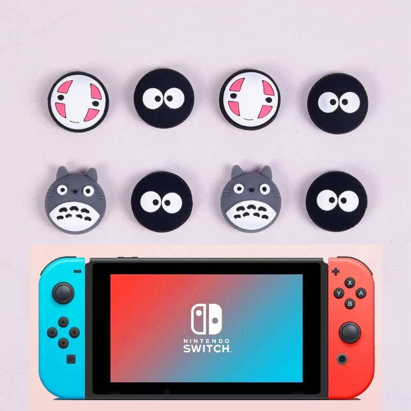 4 шт джойстик Крышка Для Nintendo переключатель Lite Joycon Кепки игровой консоли радость