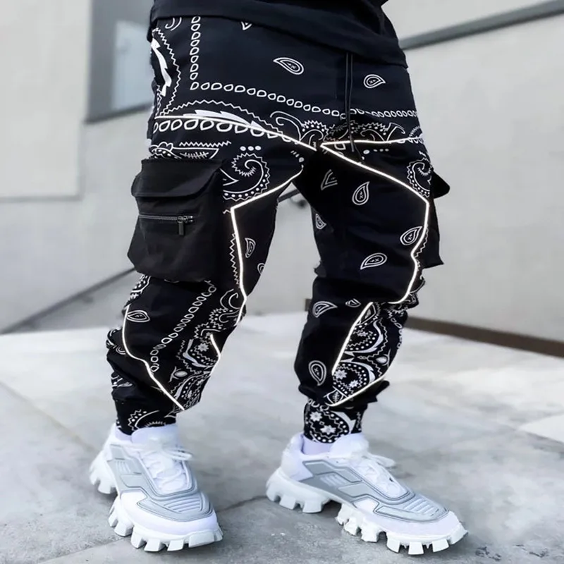 Men's Stitching Multicolor Harem Pants European Style Streetwear Small Feet Multi-pocket Printing Casual Trousers Cargo Pant Men
Men's Stitching Multicolor Harem Pants European Style Streetwear Small Feet Multi-pocket Printing Casual Trousers Cargo Pant Men
