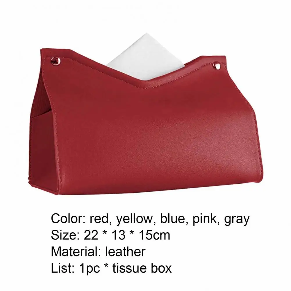 Hot Sales!! Tissue Box Special Fashion Elegant Tissue Case Faux Leather Rectangle V Mouth Paper Holder for Home
Hot Sales!! Tissue Box Special Fashion Elegant Tissue Case Faux Leather Rectangle V Mouth Paper Holder for Home