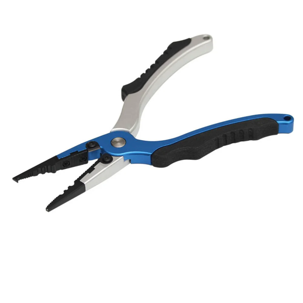 Non-slip Handle Aluminum Alloy Road Clamp Plier Clipper Open Loop Fishing Hook Removal Plier (Blue)
Non-slip Handle Aluminum Alloy Road Clamp Plier Clipper Open Loop Fishing Hook Removal Plier (Blue)