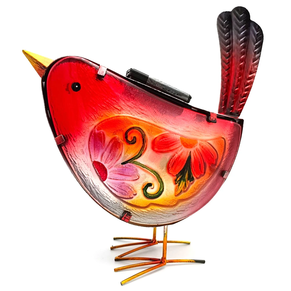 LED Solar Light Outdoor Waterproof Wrought Iron Bird Lamp Ornament Garden Yard Art for Home Patio Party Decoration
LED Solar Light Outdoor Waterproof Wrought Iron Bird Lamp Ornament Garden Yard Art for Home Patio Party Decoration