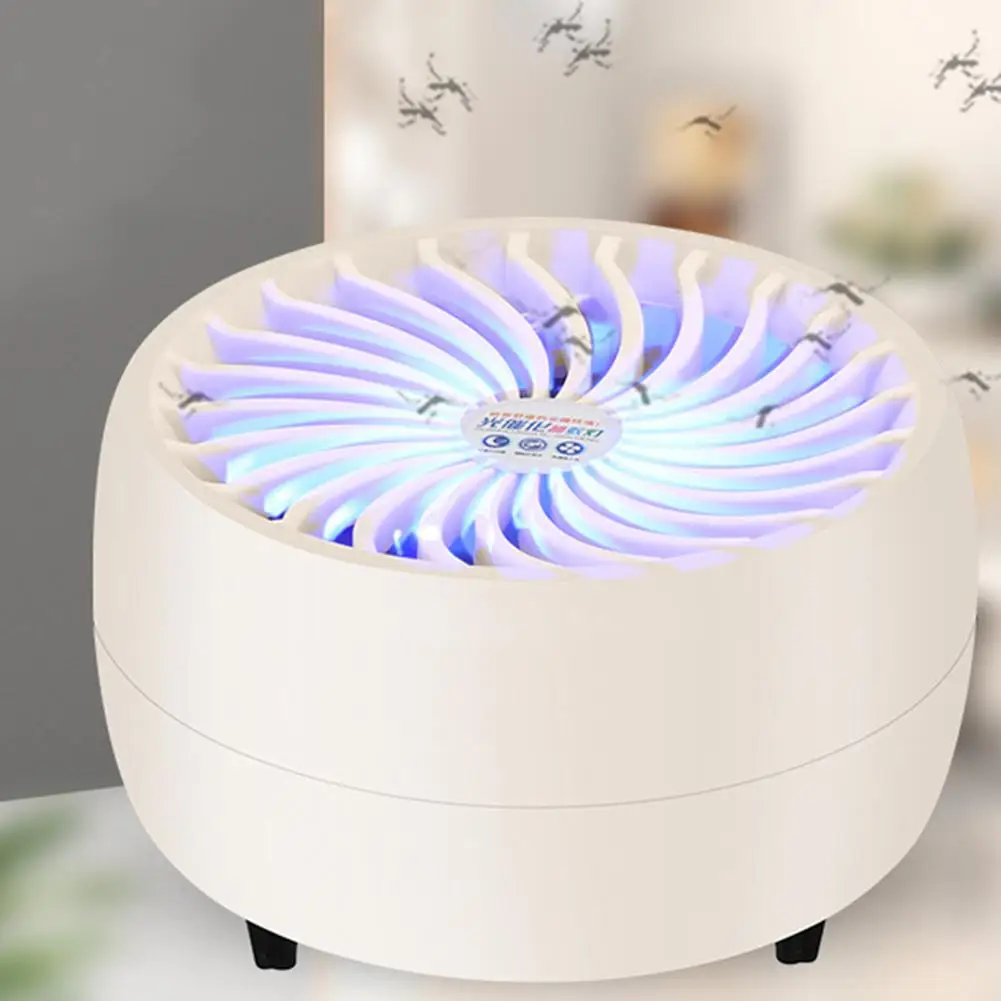 

USB Electric Mosquito Killer Lamp Insect Bug Zapper Fly Trap UV Repellent Light For Home Office Anti Mosquito No Noise 5w