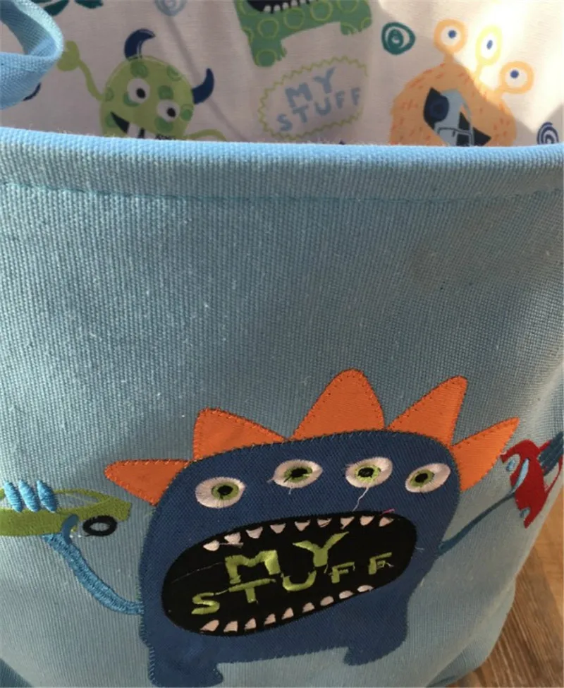 Cartoon children's room small monster toy storage bucket dirty clothes basket Nordic style
Cartoon children's room small monster toy storage bucket dirty clothes basket Nordic style