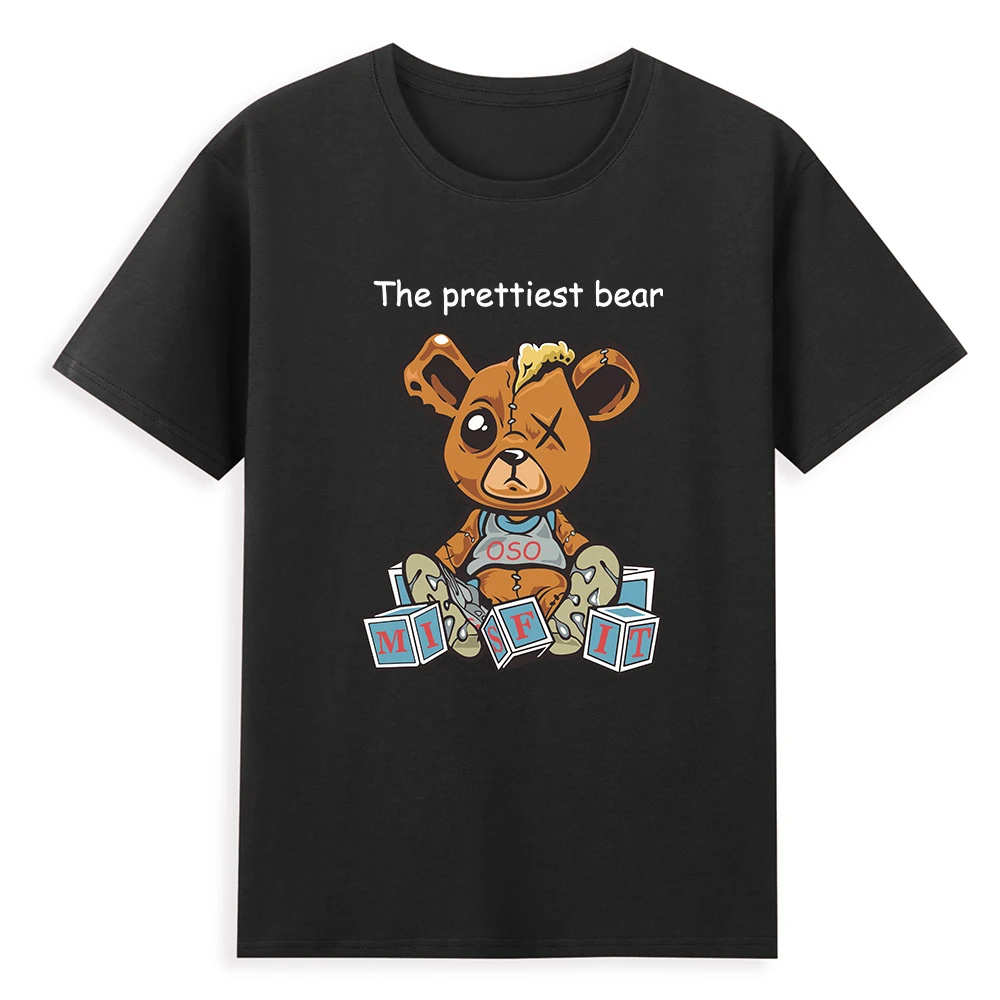 New Super Cute Teddy Bear Pattern T Shirt 100% Cotton High-quality Printing Top Bear Cartoon Anime Fashion Clothing
New Super Cute Teddy Bear Pattern T Shirt 100% Cotton High-quality Printing Top Bear Cartoon Anime Fashion Clothing