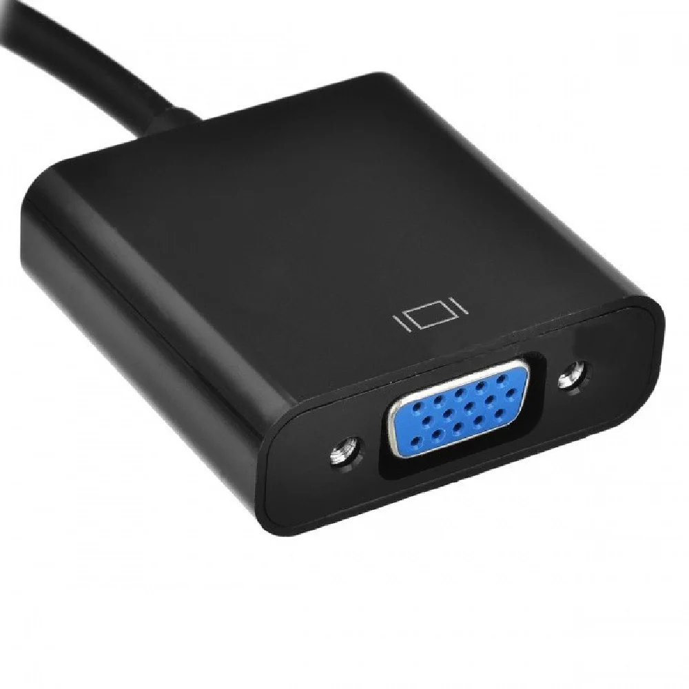1080P DVI-D 24+1 to VGA HDTV Converter Monitor Adapter DVI to VGA adapter- Black
1080P DVI-D 24+1 to VGA HDTV Converter Monitor Adapter DVI to VGA adapter- Black