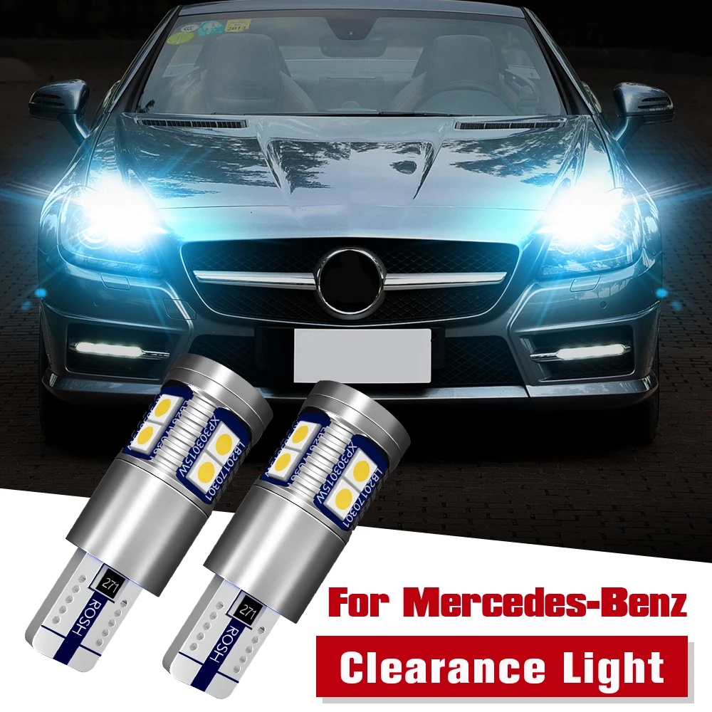 2x LED Clearance Light W5W T10 Canbus For Mercedes Benz R170 R171 R172 CL203 C209 A209 C219 X164 X166 X204 R129 R230 R199 CLK SL
2x LED Clearance Light W5W T10 Canbus For Mercedes Benz R170 R171 R172 CL203 C209 A209 C219 X164 X166 X204 R129 R230 R199 CLK SL