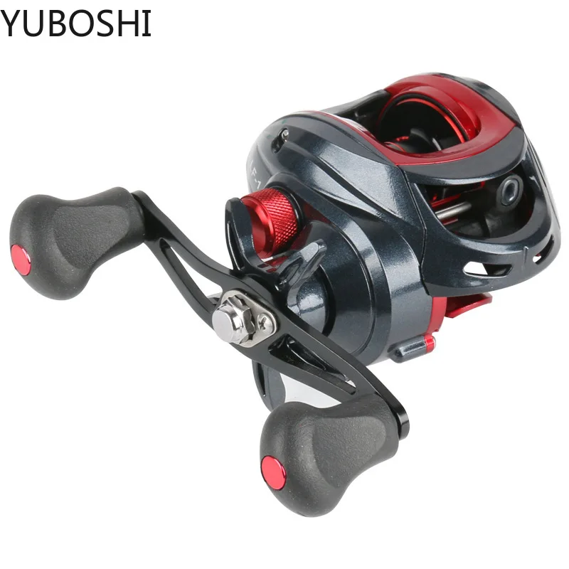 YUBOSHI New Baitcasting Reel 5KG Max Drag 7.2:1 Gear Ratio Fishing Reels Magnetic Brake System Saltwater Bait Casting Reel
YUBOSHI New Baitcasting Reel 5KG Max Drag 7.2:1 Gear Ratio Fishing Reels Magnetic Brake System Saltwater Bait Casting Reel