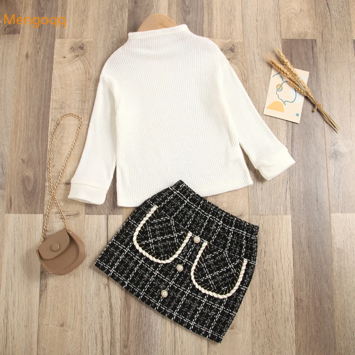 Fashion Girls Long Sleeve Solid Knitting Top Sweater Shirts Packet Skirts Button Toddler Kids Baby Children Clothes Set 2pcs
Fashion Girls Long Sleeve Solid Knitting Top Sweater Shirts Packet Skirts Button Toddler Kids Baby Children Clothes Set 2pcs