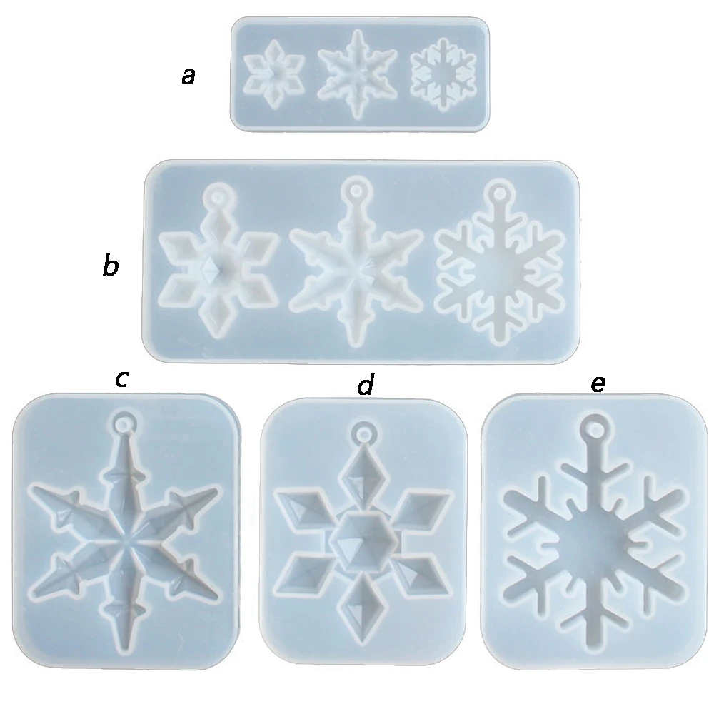 DIY Crystal Epoxy Mold Snowflake Christmas Decoration Silicone Mold DIY Jewelry Pendant Accessories Tools
DIY Crystal Epoxy Mold Snowflake Christmas Decoration Silicone Mold DIY Jewelry Pendant Accessories Tools