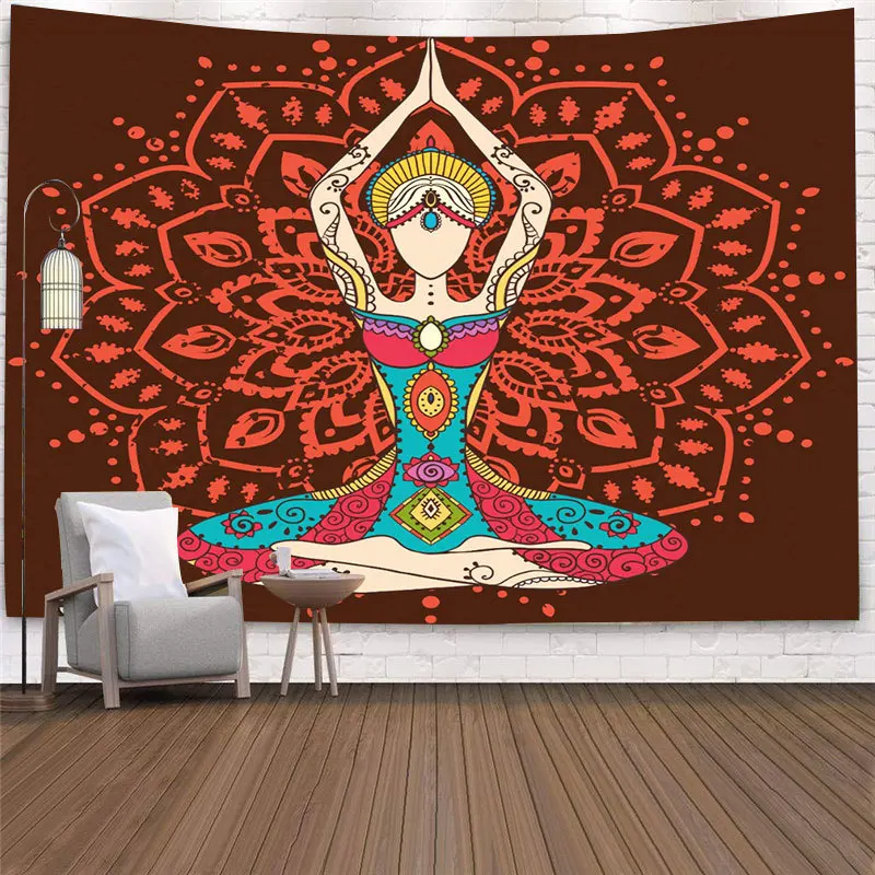 Buddhism tapestry aesthetic Indian meditation wall cover print indian decoration home background cloth wall hanging yoga mat
Buddhism tapestry aesthetic Indian meditation wall cover print indian decoration home background cloth wall hanging yoga mat
