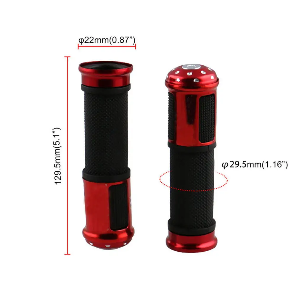 2 Pairs Aluminum Alloy Universal Motorcycle Throttle Hand Grips Easy Install Motorcycle General Aluminum Alloy Throttle Handle
2 Pairs Aluminum Alloy Universal Motorcycle Throttle Hand Grips Easy Install Motorcycle General Aluminum Alloy Throttle Handle
