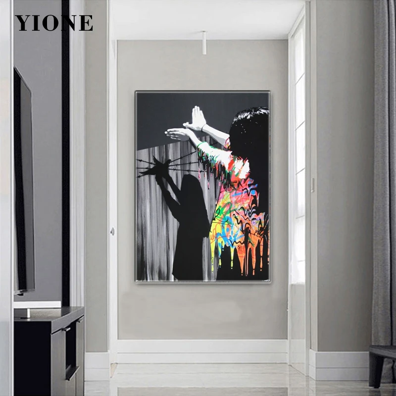 Abstract Funny Children Street Colorful Graffiti Art Paintings Black and White Shadow Earth Canvas Pictures Wall Posters Prints
Abstract Funny Children Street Colorful Graffiti Art Paintings Black and White Shadow Earth Canvas Pictures Wall Posters Prints