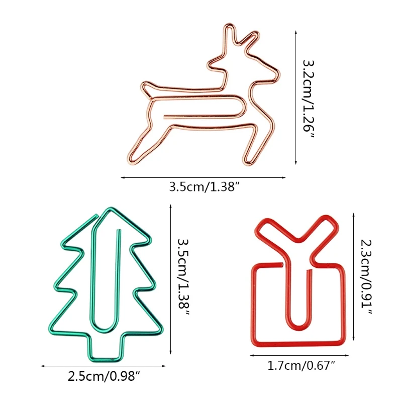 H3CA 5 Pcs Multi-shaped Paper Clips Cute Cartoon Deer Bookmark Clips Assorted Colors Photo Album Clip for Kids Students DIY
H3CA 5 Pcs Multi-shaped Paper Clips Cute Cartoon Deer Bookmark Clips Assorted Colors Photo Album Clip for Kids Students DIY